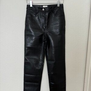 Aritzia Faux Leather Pants